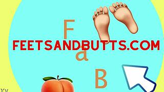 Teen girl's feet preview