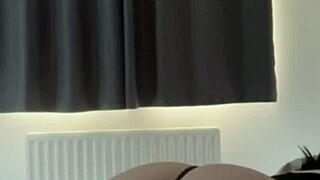 Horny british girl solo toy play