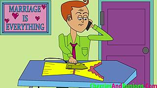 the faithful wife gets a facial in this interracial threesome