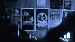 Fucking a bent-over milf doggystyle at home