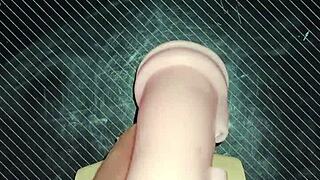 Kissy and Dolly's trio ends with tits fucking.