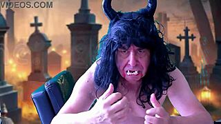 Is this halloween ride with shaved assfucking and moaning worth watching?