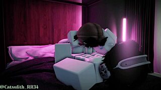 Rough Sex Session with Follower Featuring Big Tits