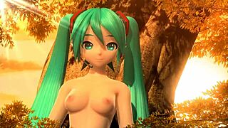 hatsune miku in velvet arabesque project diva nude mod fully nude