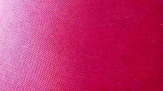 Using Shiny Blue Panties From Lover