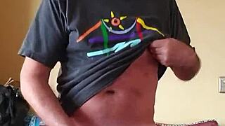 I was enjoying my boner, slapping it around, then lost control and spewed seed everywhere