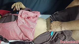 Indian teen Salma gets brutally fucked by her teacher.