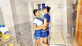 I fucked my girlfriend and her bff in a passionate threesome 😍