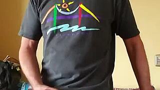 I was enjoying my boner, slapping it around, then lost control and spewed seed everywhere