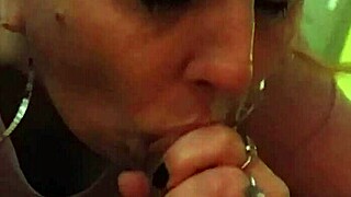 she asks, 'want me to suck your cock, you horny milf lover?'