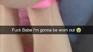 i got my cheatin girlfriend richelle rose as a pet cumslut on snapchat