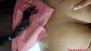 Indian teen Salma gets brutally fucked by her teacher.