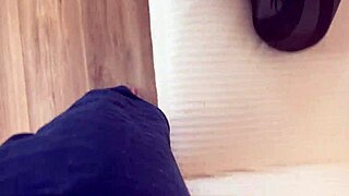 stepmom helps stepson cum with moaning and big ass