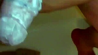 Xrated Scene: Detailed View Of A Man Stroking His Cock While Bathing In The Shower