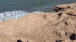 i quickly fucked naughty girl doggystyle and cum on small 18+ tits