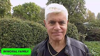 Curvy amateur with big tits in doggystyle