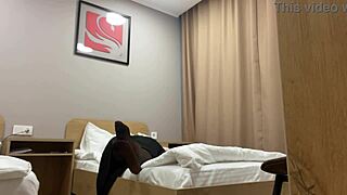 turkish stepmom in pantyhose masturbates for her stepson