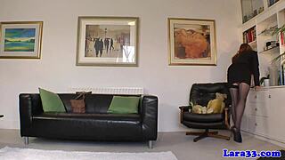 why are these british milfs in lingerie having lesbian sex?