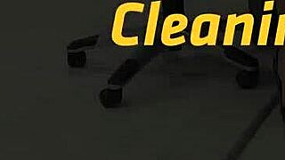 Hot Blonde Czech Woman Drinks Piss from Maid in Lesbian Scene on Her Knees