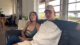 while boyfriend away i ride his best friends big cock