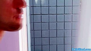 This blonde loves licking her girlfriend's big tits and pussy.