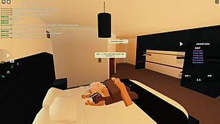 Blonde petite rides big black cock in doggystyle