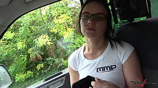 Pick up blondie gives her muff in doggy and moans so loud.