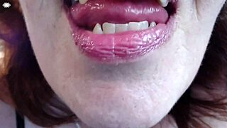 Redhead Curvy Slut Rides BBC to Orgasm in Lingerie and Stockings