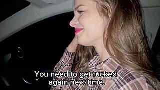 taxi driver films married slut paying with sex