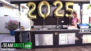 theres no better way to start the new year than with a monster cock in my pussy