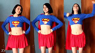 Epic sax guy dances with a gamer girl in an intense battle