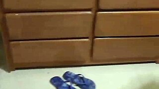 I fuck the fat servant on bed with dirty talk