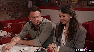 Horny Petite Teen Liz Jordan Has Sex In Public Diner