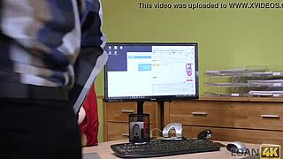 Loan4k Isabella offers shaved vagina for sex to secure big loan