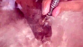 I really enjoy the sensation of the water jet in my hole, it's quite relaxing