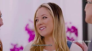 Our babysitter Sophia Locke sits on faces with Kenzie Taylor and River Lynn