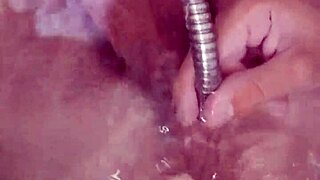 I really enjoy the sensation of the water jet in my hole, it's quite relaxing