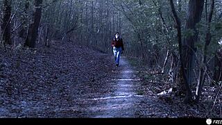 valentina nappi gets facefucked in the woods