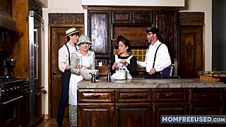 Jessie Rogers Offers Her Curvy Body In Dirty Amish Roleplay!