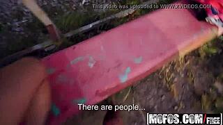 Mofos - public pick ups - paris sweet - surveying those huge boobs