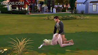 Military guy says, 'I had fun with blowjob and sex at the park.'