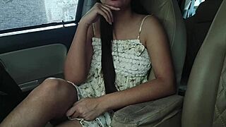 blackmailing my gf for outdoor sex with ex friend in car