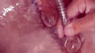 I really enjoy the sensation of the water jet in my hole, it's quite relaxing