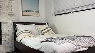 Hazel Grace Takes Huge Facial After Blowjob