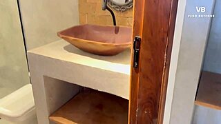 I had a quickie standing with my favorite cousin.