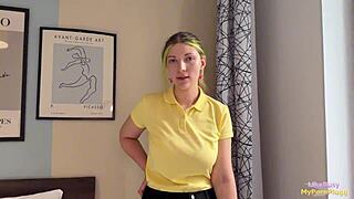 वो क्लास बंक करके मेरा लंड जोरदार हिलाती!