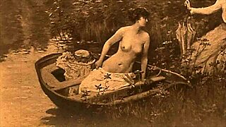 In vintage times, they made erotic animations with hairy bent over scenes