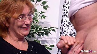 Imagine an old German couple trying FFM with a teacher?