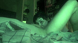 Spying On Webcam Blowjob Leading To Cumshot