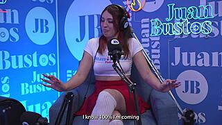 Colombian slut resists huge orgasm before shibari session with moaning and toys in juan bustos podcast